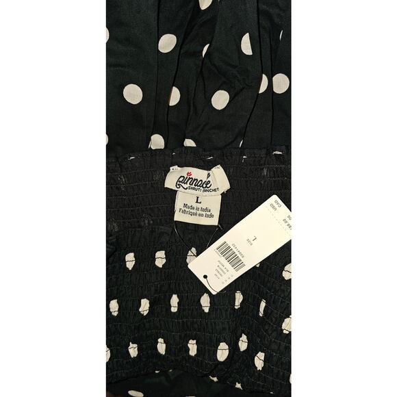 NWT Anthropologie Pinnacle by Shruti Sancheti Smocked A-Line Midi Dress $188 L - Picture 5 of 5